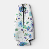 Blauw roos flesjeskoeler (Achterkant)