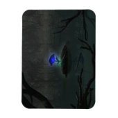 Blauw Roos Flexible Magnet Magneet (Verticaal)