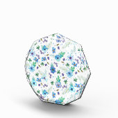 Blauw roos fotoblokken (Rechts)