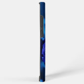 Blauw Roos Galaxy 22 Hoesje Samsung Galaxy Hoesje (Rechterkant)