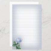 Blauw Roos, geboord (Voorkant / Achterkant)