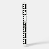 Blauw Roos iconische designer iPhone hoes (Achterkant / Links)