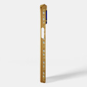 Blauw Roos in Glas in lood Case-Mate iPhone Case (Achterkant / Rechts)