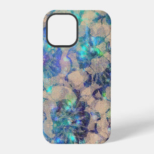 blauw Roos iPhone 12 Pro Hoesje