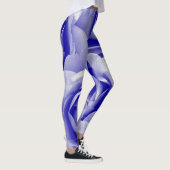 Blauw roos leggings (Rechts)