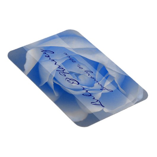 Blauw Roos Magneet (Rechterzijde)