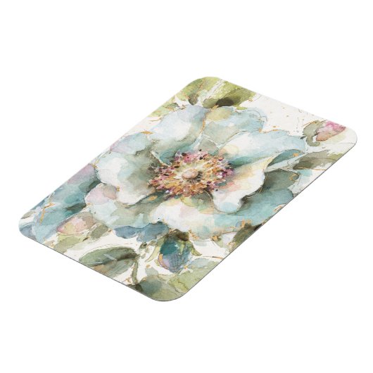 Blauw Roos Magneet (Linkerzijde)