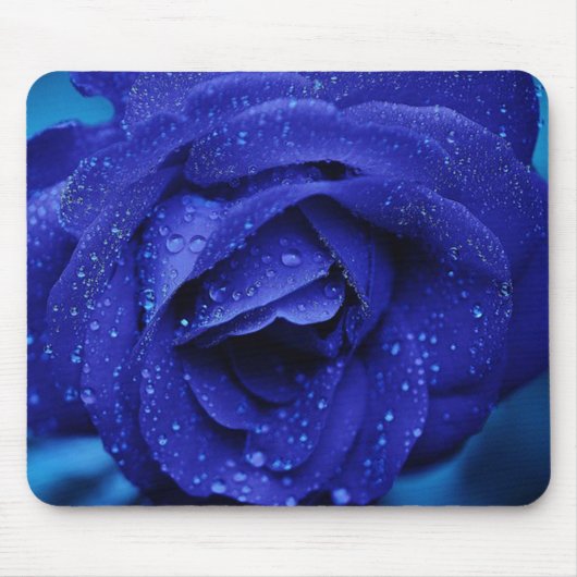 Blauw Roos Muismat (Voorkant)