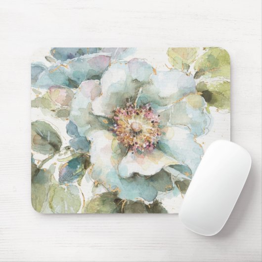 Blauw Roos Muismat (Met muis)