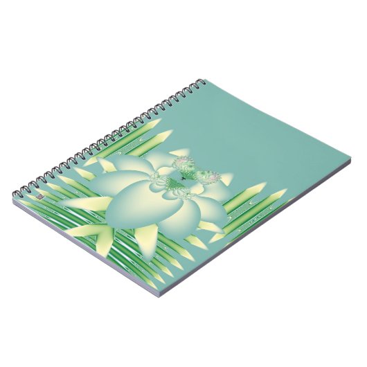 Blauw Roos Notitieboek (Linkerzijde)
