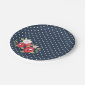 Blauw Roos papier Bord (Gekanteld)