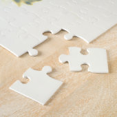 Blauw Roos Puzzle Legpuzzel (Zijkant)