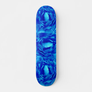 Blauw Roos skateboard - 