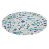 Blauw roos snijplank (Hoek)