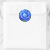 Blauw Roos stickers (Tas)