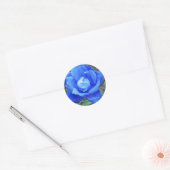 Blauw Roos stickers (Envelop)
