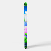 Blauw Roos telefoonhoesje Case-Mate iPhone Case (Achterkant / Links)