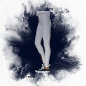 Blauw Roos Top‑Hat Kat leggings
