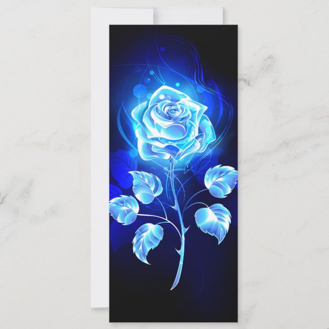 Blauw Roos verbranden (Voorkant)