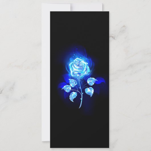 Blauw Roos verbranden Aankondiging (Voorkant)