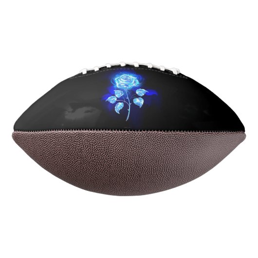 Blauw Roos verbranden American Football (Gedraaid 90)