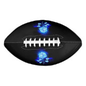 Blauw Roos verbranden American Football (Voorkant)