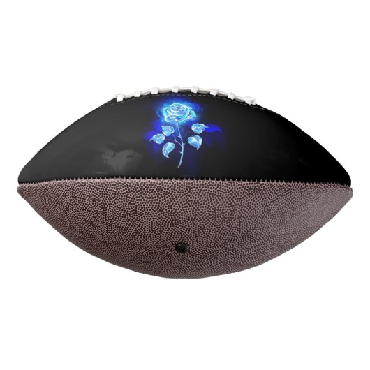 Blauw Roos verbranden American Football (Gedraaid 270)