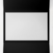 Blauw Roos verbranden Drieluik Kaart (Binnenkant midden)