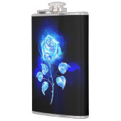 Blauw Roos verbranden Heupfles (Links)