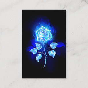 Blauw Roos verbranden Kortingskaartje