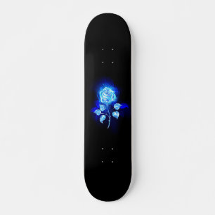 Blauw Roos verbranden Persoonlijk Skateboard