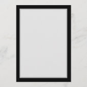 Blauw Roos verbranden Programmakaart (Achterkant)