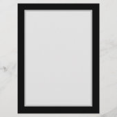 Blauw Roos verbranden Programmakaart (Achterkant)