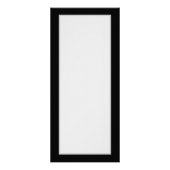 Blauw Roos verbranden Reclamekaart (Achterkant)