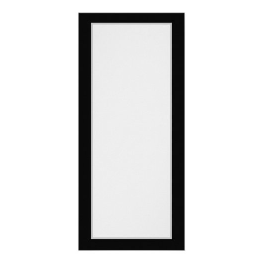 Blauw Roos verbranden Reclamekaart (Achterkant)