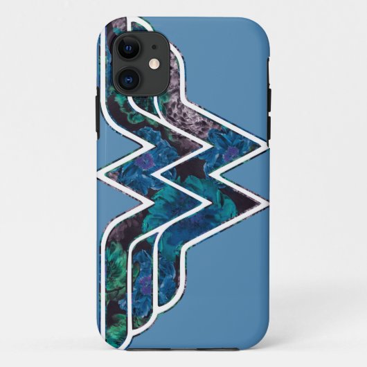 Blauw Roos WW Case-Mate iPhone Case (Achterkant)