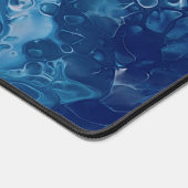 Blauw roze Acrylvezel Abstracte vloeibaarmaking Bureaumat (Hoek)