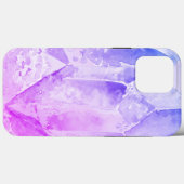 ** Blauw Roze Amethist Kristal Healing Energie Case-Mate iPhone Case (Achterkant (horizontaal))