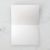 Blauw roze bloemen vogel kaart (Binnen)