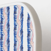 Blauw Roze Bow Grandmillennial Pickleball Paddle (Links Detail)