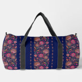 Blauw & Roze Chic Custom Duffle Bag Plunjezak (Voorkant)