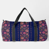 Blauw & Roze Chic Custom Duffle Bag Plunjezak (Achterkant)