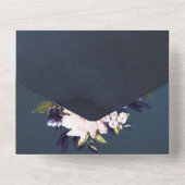Blauw Roze en Goud Sjabloon (Achterkant)