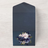 Blauw Roze en Gouden Sjabloon (Buitenkant)