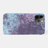 Blauw, Roze en Paarse Marmer Abstract Case-Mate iPhone Case (Achterkant (horizontaal))