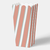 Blauw, roze en wit streepjespatroon bedankdoosjes (Achterkant)