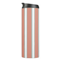 Blauw, roze en wit streepjespatroon