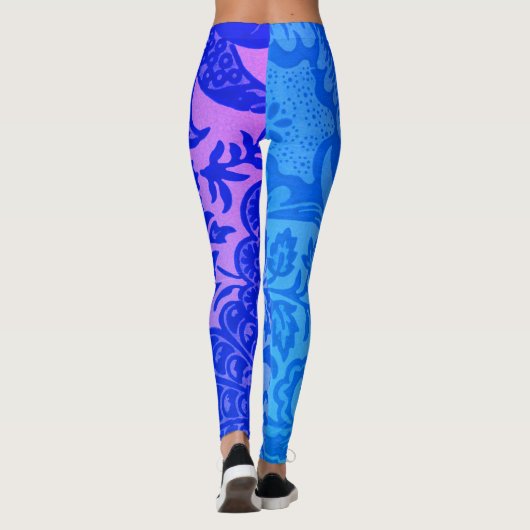  blauw roze flesje leggings (Achterkant)