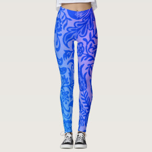  blauw roze flesje leggings