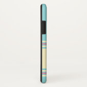 Blauw roze geel monogram modern legant Case-Mate iPhone case (Achterkant / rechts)